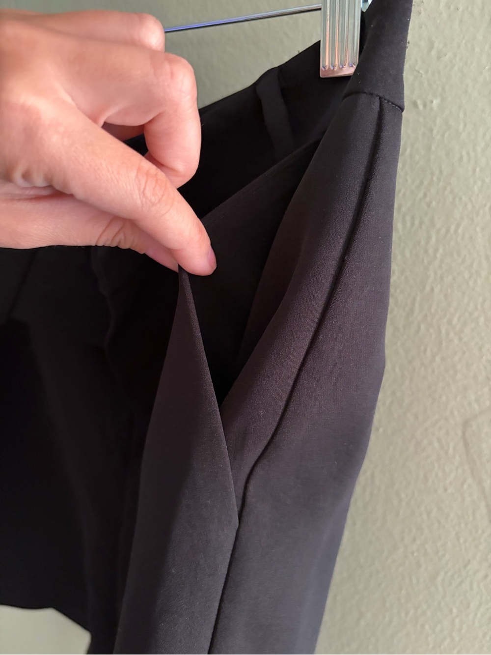 Grey Lab Black High-Rise Tailored Women's Shorts - Picture 5 of 10
